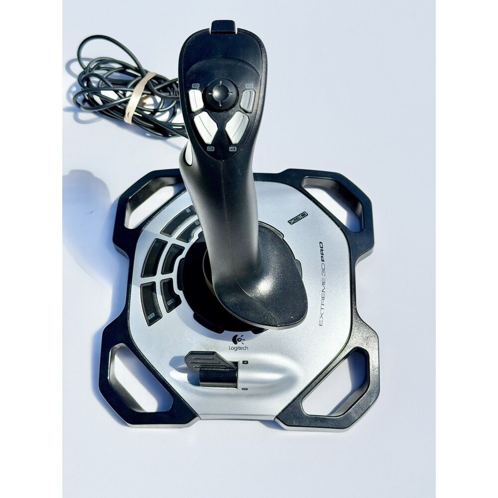 Logitech X30 Extreme 3D Pro Flight Control Joystick Tested